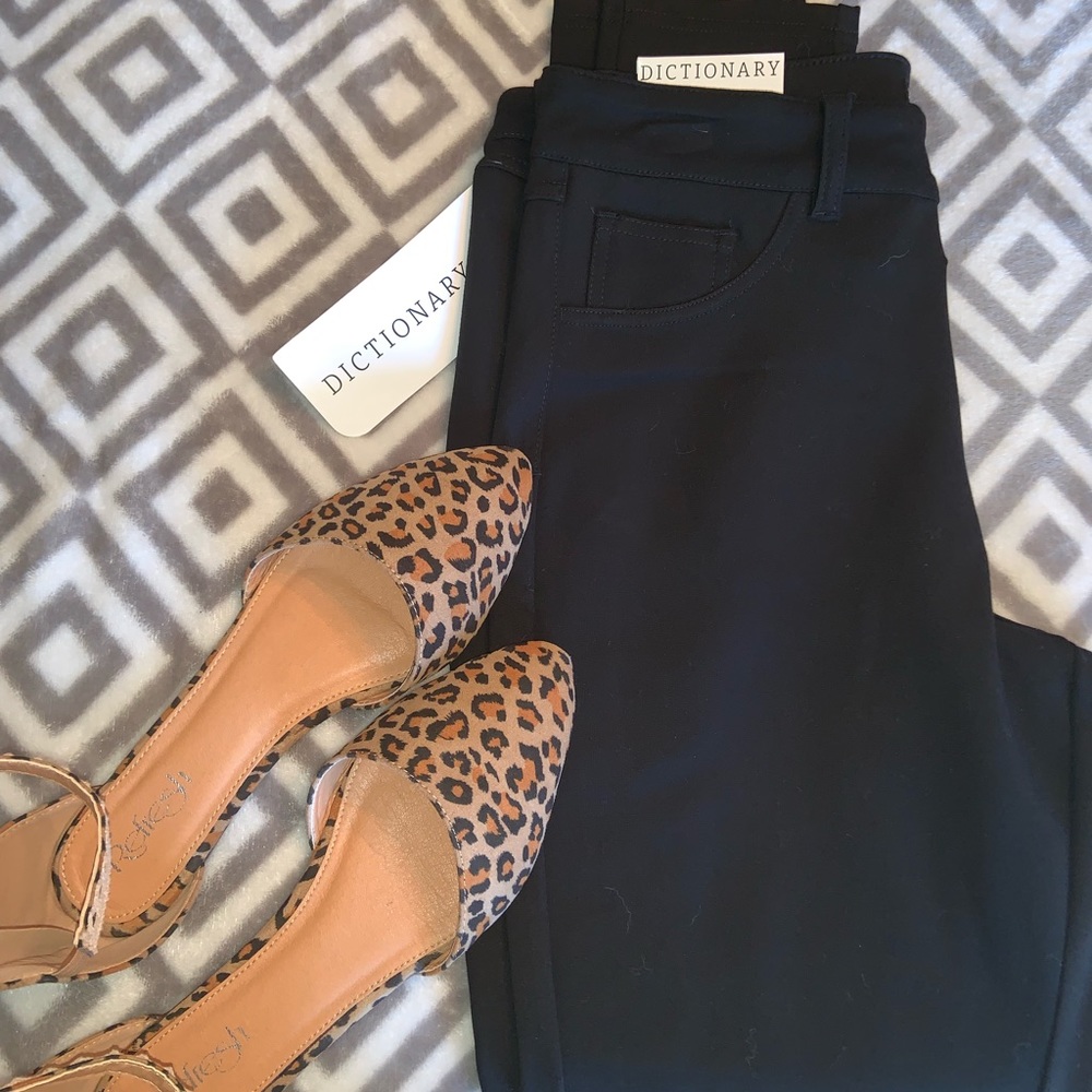 🖤 MUST-HAVE Jodi Ponte Black Skinny Pants NWT
